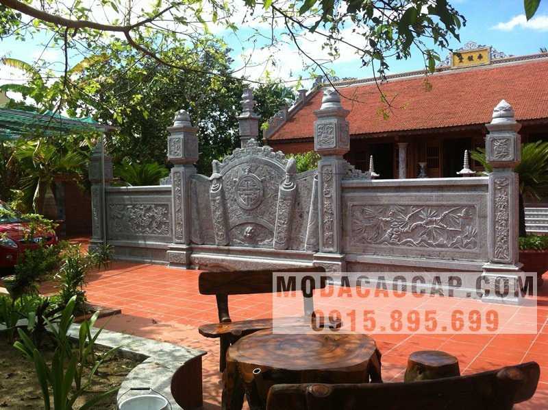 Mẫu cuốn thư đá đẹp - Cuốn thư đá Anh Quân Ninh Vân - Hoa Lư - Ninh Bình