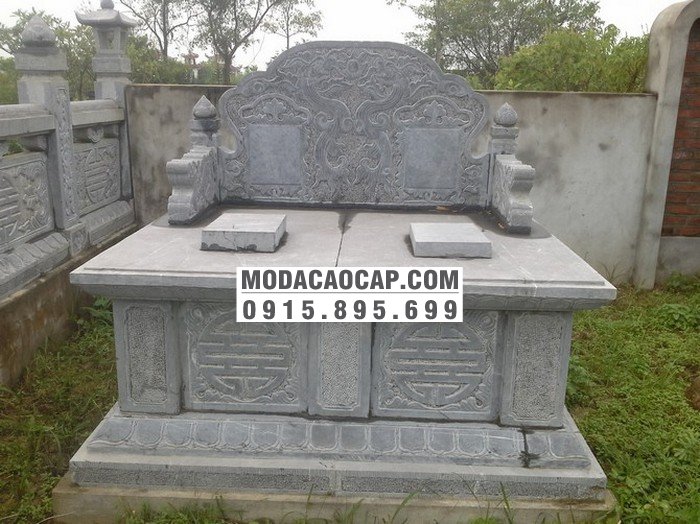 Giá mộ đá đơn, giá mộ bành đá