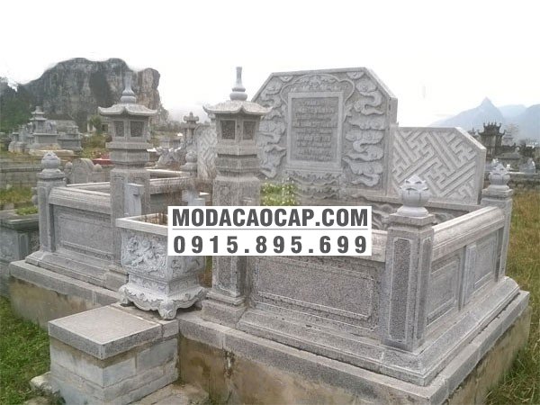 Hình ảnh mẫu mộ tổ, mẫu mộ đá đẹp trong khu lăng mộ đá đẹp