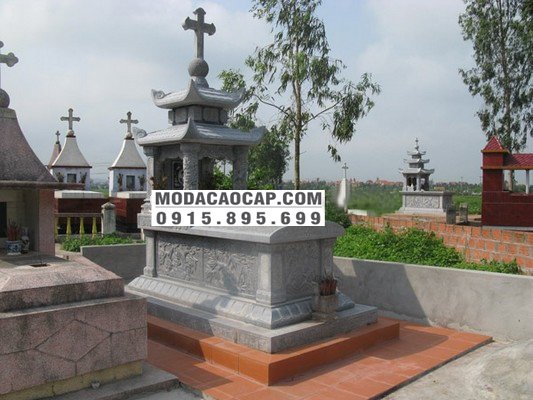 Mộ công giáo đá đẹp