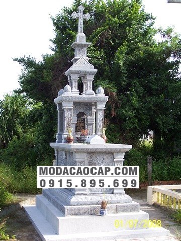 mẫu mộ công giáo đá đẹp