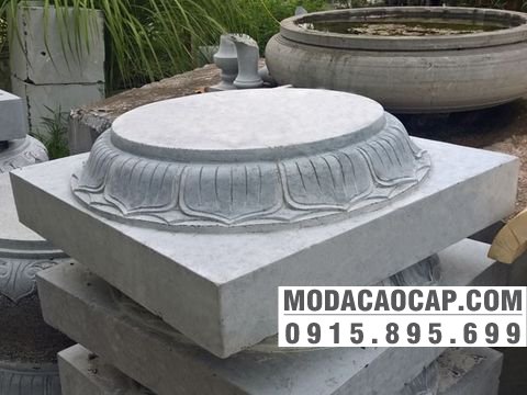Chân tảng đá 3, mẫu chân tảng đá, tảng cột đá 3. Liên hệ tư vấn, thiết kế, chế tác, thi công lắp đặt tảng cột đá, tảng kê cột đá nhà thờ hoặc ở đình, ở chùa Hãy gọi 0915.895.699