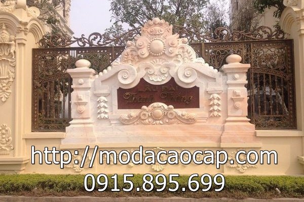 Cuon thu da - Mau cuon thu da dep cho Dinh thự, Biệt thự, Lâu đài, Khu đô thị, Khuôn viên Gia đình