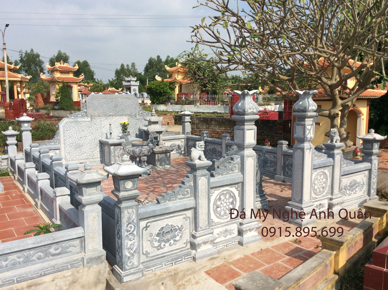 Mẫu Lan can đá đẹp - Mẫu Lan can đá đẹp của Khu lang mộ đá đẹp nha anh Chung ở Việt Trì Phú Thọ. Mọi chi tiết xin liên hệ: Mộ đá cao cấp Anh Quân 0915895699 - Địa chỉ: Ngã 5, Ninh Vân, Hoa Lư, Ninh Bình.