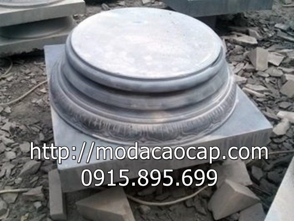 Mau chan tang da dung lam chan tang ke cot go cho nha tho ho hoac o Dinh Lang, Chua, Mieu tho, Dien tho