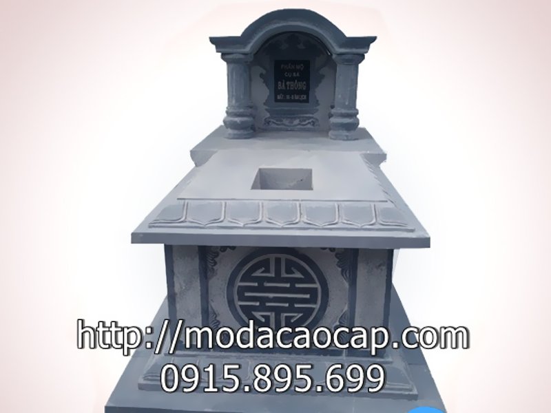 Mẫu mộ đá đơn giản đẹp, nguyên khối của Mộ đá cao cấp Anh Quân Ninh Bình