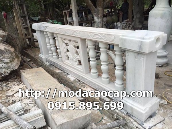 Mau lan can da Trang cam thach