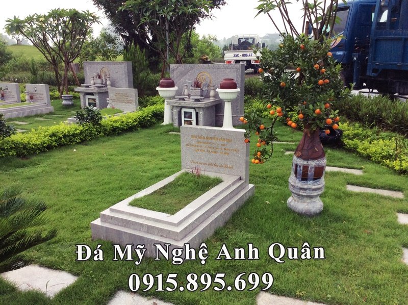 Mẫu mộ đá đơn giản