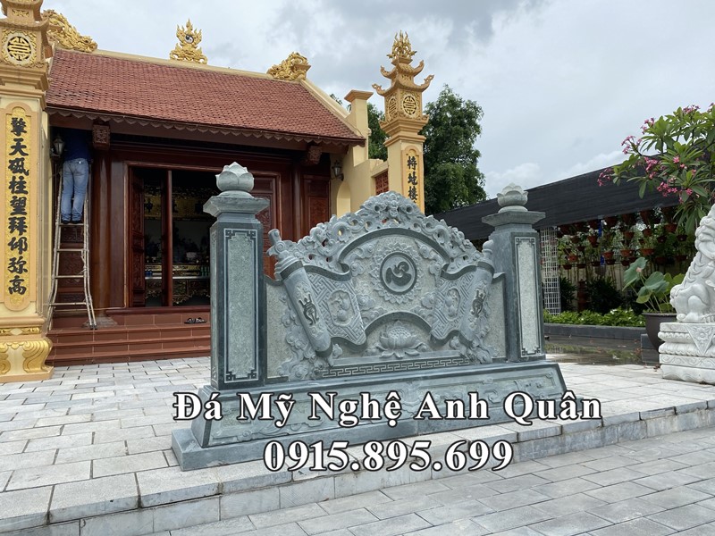 Kích thước Bình phong đá theo chuẩn Phong thủy và Thước Lỗ Ban