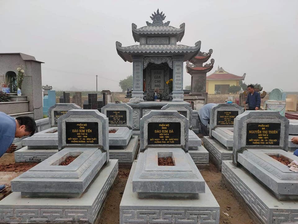 Xay dung Khu Lang Mo Dep Dao Gia Chi Toc