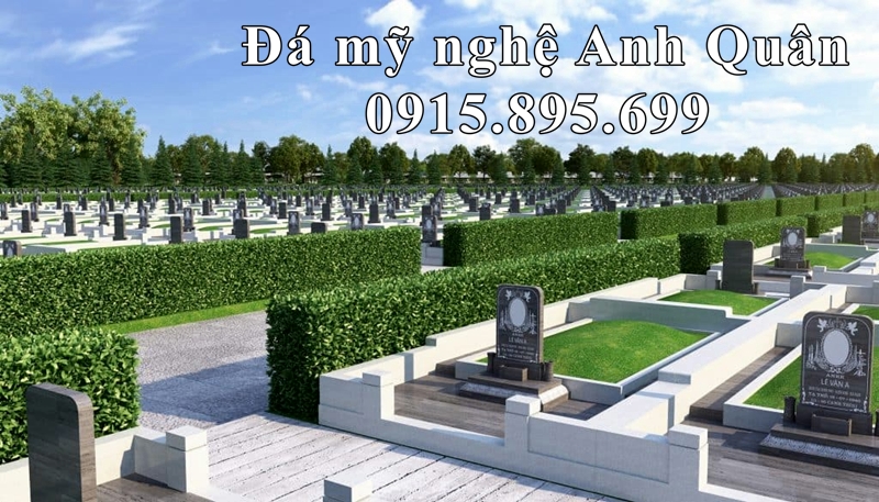 Những Mẫu Mộ đá trắng - Mộ đá tam cấp đẹp Ninh Bình 60 Tu van thiet ke Mo da Lang mo da