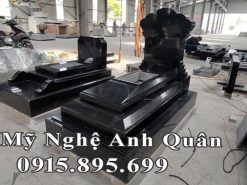 Mẫu Mộ đá hoa cương - Mộ đá Granite đẹp, trang trọng năm 2022