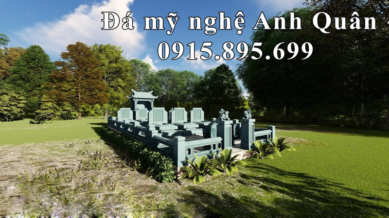 Thiet ke phoi canh Lang mo da