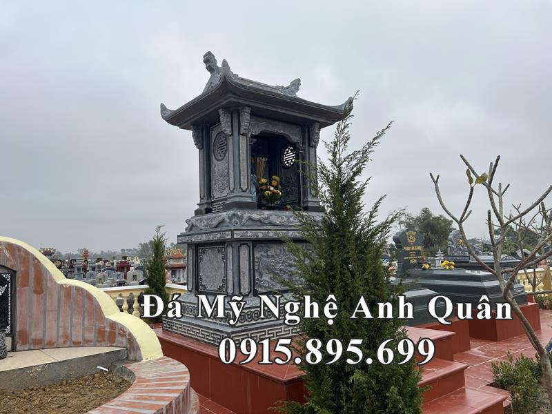 Lang tho da xanh don mot mai