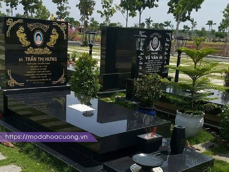 Mau Mo da hoa cuong cho Ong Ba - Cha Me - Mo da granite