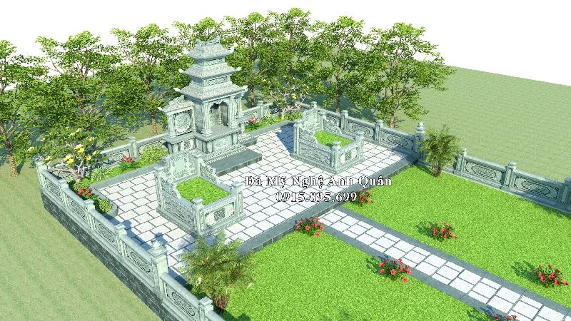 Thiết kế Lăng Mộ đá đẹp