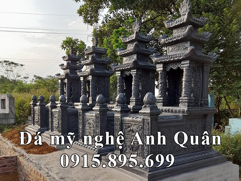 Mo da don ba mai da xanh reu granite