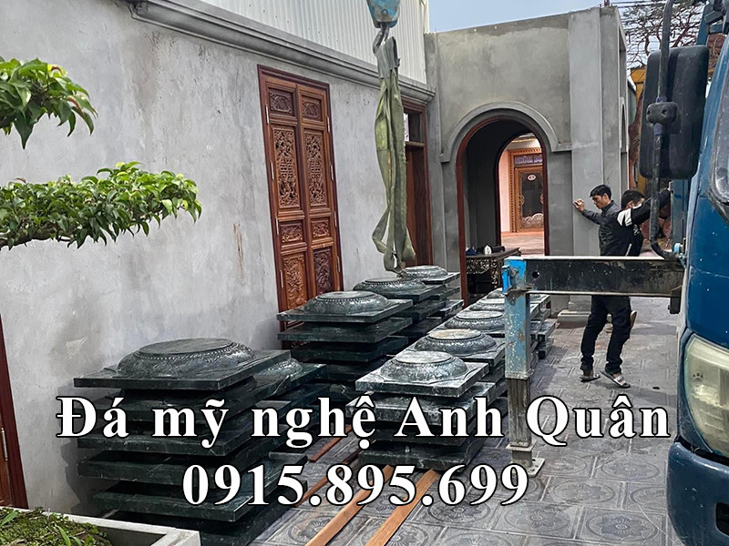 Mau Chan da ke cot go da xanh tu nhien