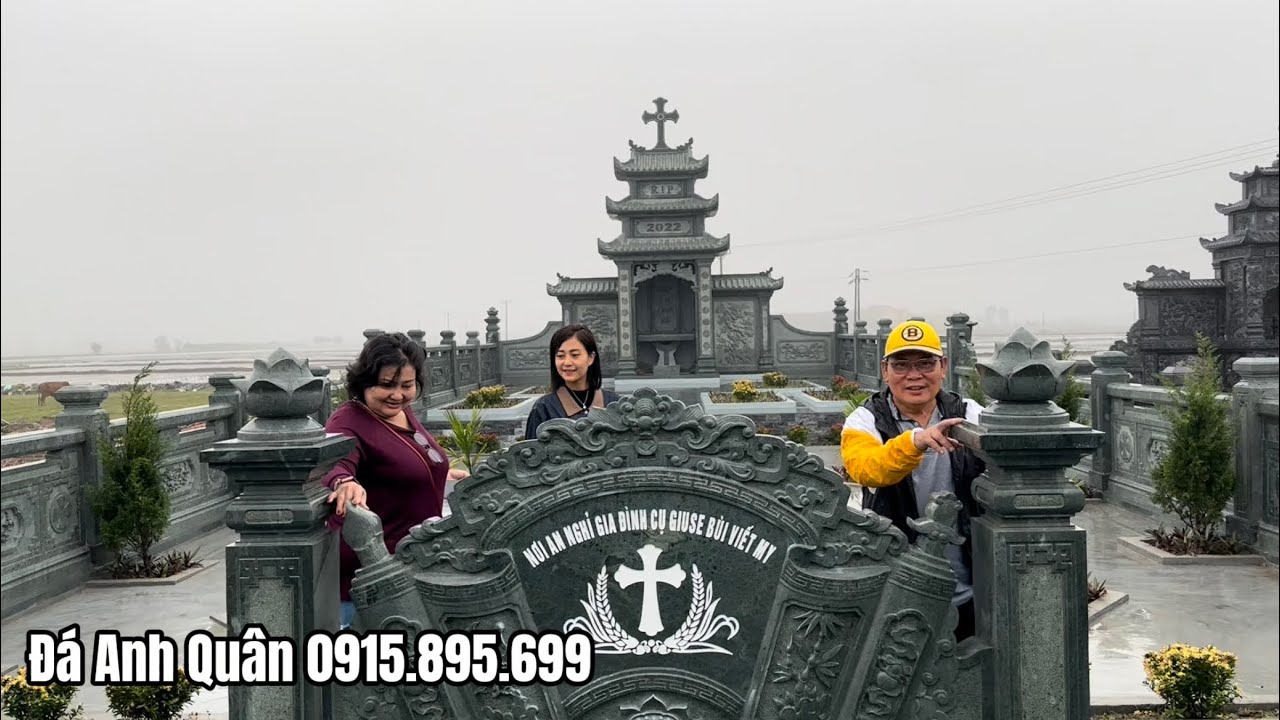 cong trinh lang mo da xanh reu dep nhat nam dinh