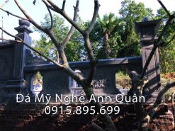Xây Lăng Mộ đá Công giáo đẹp tại Phú Thọ 10 Lan can lang mo da