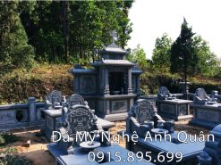 Xây Lăng Mộ đá Công giáo đẹp tại Phú Thọ 12 Lang mo da DEP 1