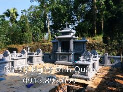 Xây Lăng Mộ đá Công giáo đẹp tại Phú Thọ 16 Mau Lang Mo da Cong giao dep