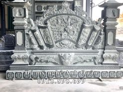 Tư vấn, báo giá Bình phong đá, Cuốn thư đá Nhà thờ họ/từ đường, bảo điện, điện thờ, khu lăng thờ,...