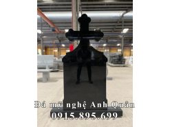 Mẫu Bia Mộ Công giáo đá Granite đẹp tại Hà Nội (Bia đá Granite)