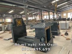 Xây Mộ đá granite đẹp, cổ kính tại Hà Nội 12 Xay Mo da tai Ha Noi