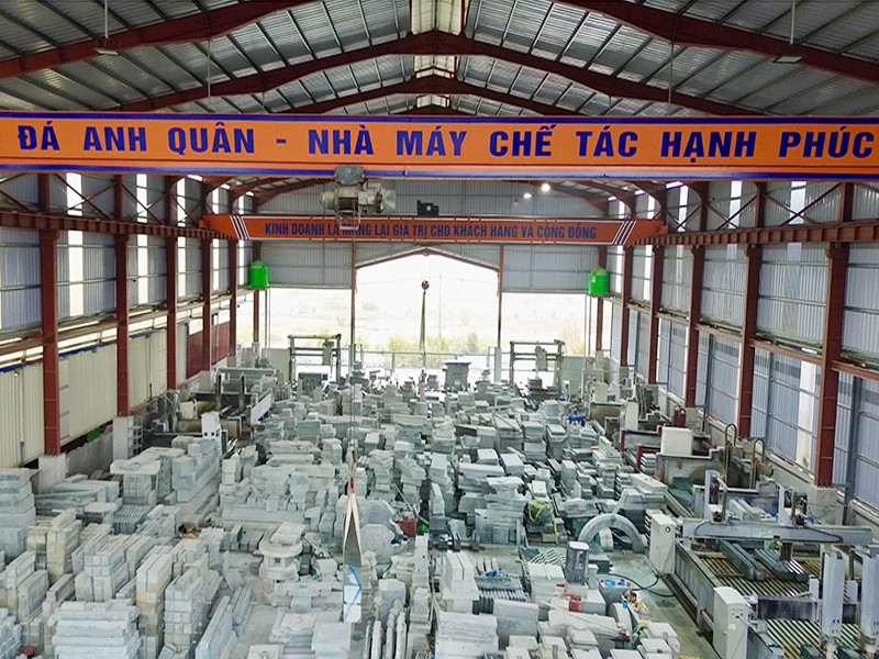 Kho Đá Chất Lượng của Đá Anh Quân