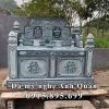 Mẫu Mộ đá đôi - Kích thước Mộ đôi 167x167cm 1 Mau Mo da doi Kich thuoc Mo doi 167x167cm