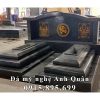 Lăng Mộ đôi bằng đá granite đẹp