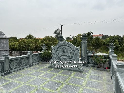 Binh phong da xanh tu nhien chan Phong thuy