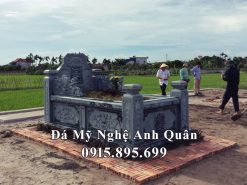 Mộ đá cho ông bà - cha mẹ đẹp - ấn tượng