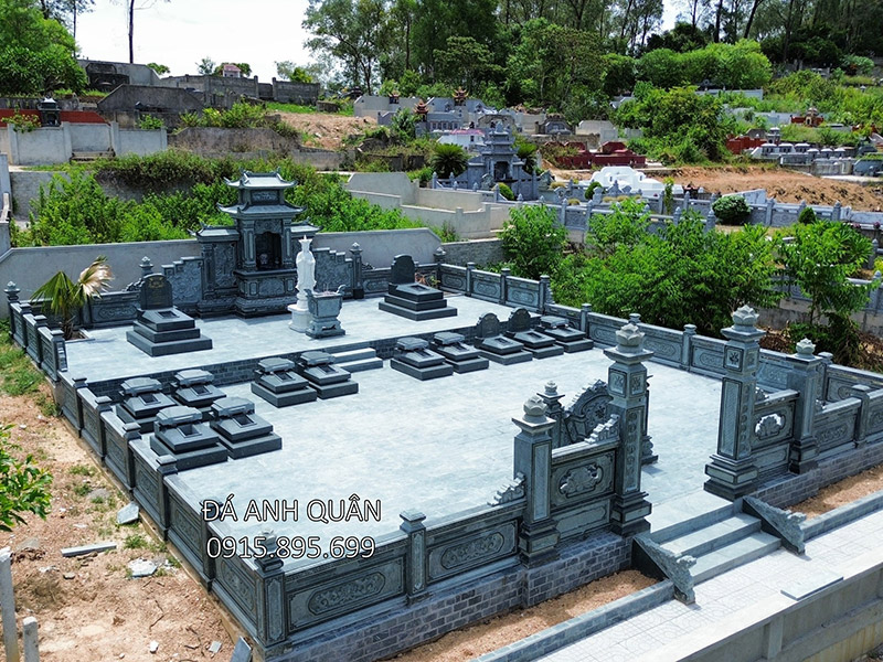 Xây Lăng Mộ đá với các mẫu Mộ đá granite cao cấp.