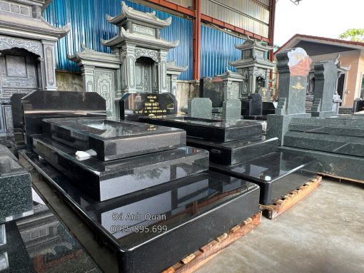 mẫu mộ đá nhà cô hương ở nghệ an