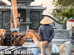 Đá Anh Quân - Đơn vị tư vấn, thiết kế, xây lăng mộ; mộ đá đẹp, uy tín, chất lượng cao hiện nay tại Ninh Bình.