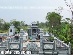 Thiết kế Lăng mộ đá đảm bảo tính tâm linh, phong thủy và khoa học.