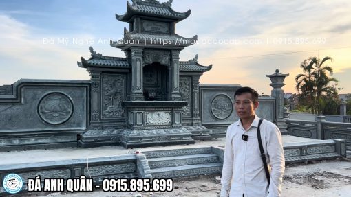 Anh Tú chia sẻ rất hài lòng và mãn nguyện về công trình mà Đá Anh Quân hoàn thiện