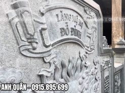 Hoa văn điêu khắc rất ấn tượng, kênh bong và tỉ mỉ từng chi tiết