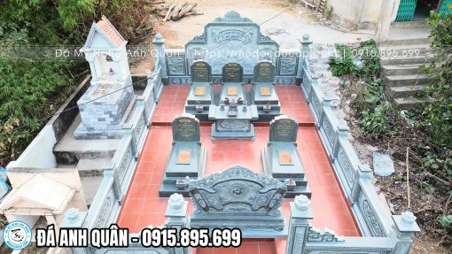 Khu Lăng Mộ được chuyên gia Anh Quân khảo sát trực tiếp và thiết kế phương án thi công