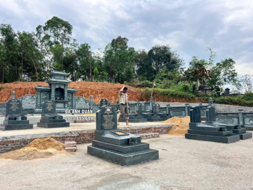 Xay Sua Lang Mo da gia toc voi nhieu ngoi mo granite sang trong