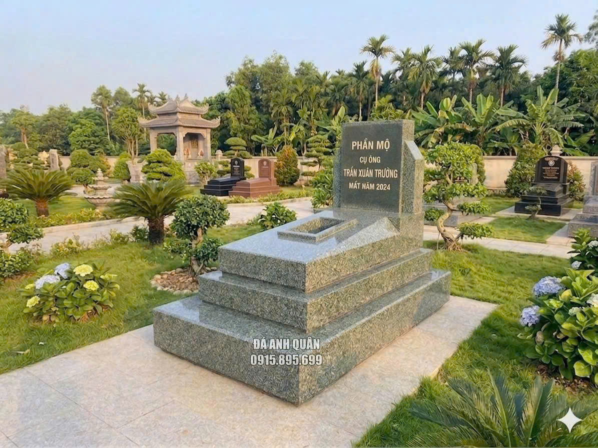 Mộ đá granite 3 cấp được lựa chọn nhiều hiện nay Mộ đá granite 3 cấp được lựa chọn nhiều hiện nay